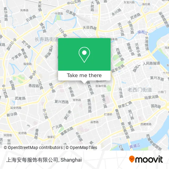 上海安每服饰有限公司 map