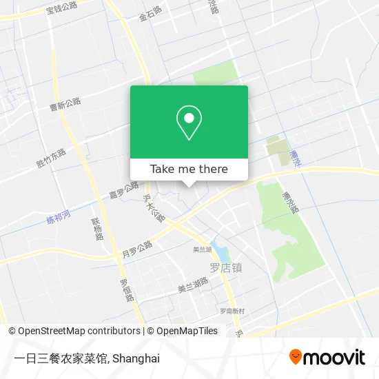 一日三餐农家菜馆 map