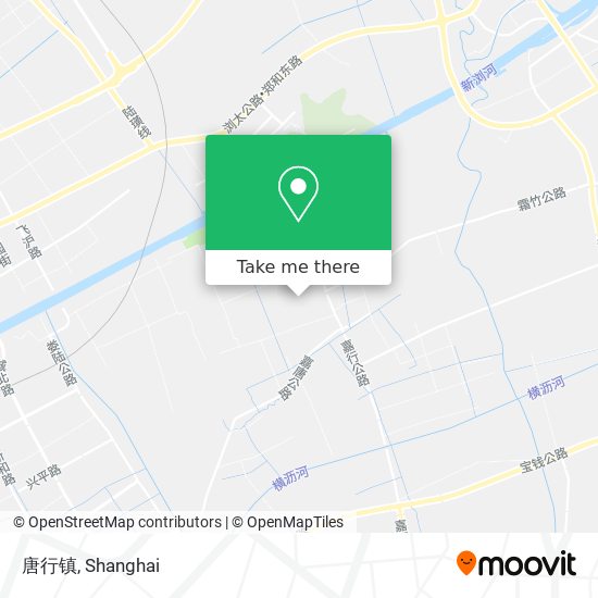 唐行镇 map