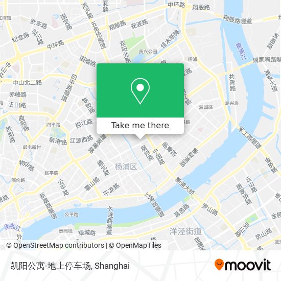 凯阳公寓-地上停车场 map