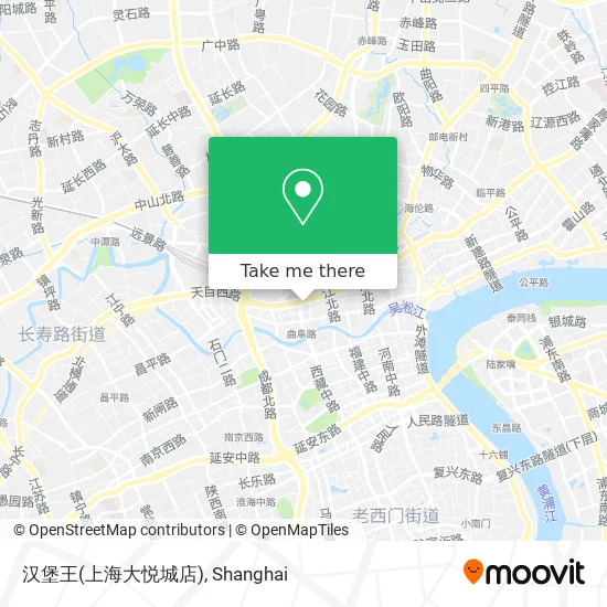 汉堡王(上海大悦城店) map
