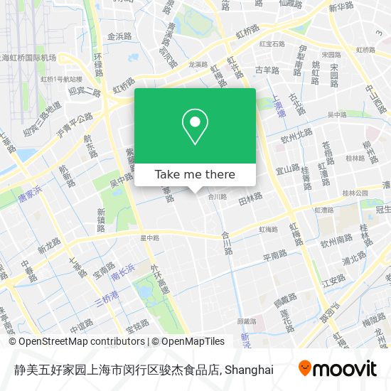 静美五好家园上海市闵行区骏杰食品店 map