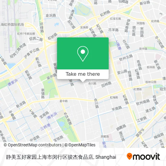 静美五好家园上海市闵行区骏杰食品店 map