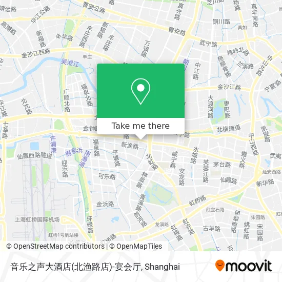 音乐之声大酒店(北渔路店)-宴会厅 map