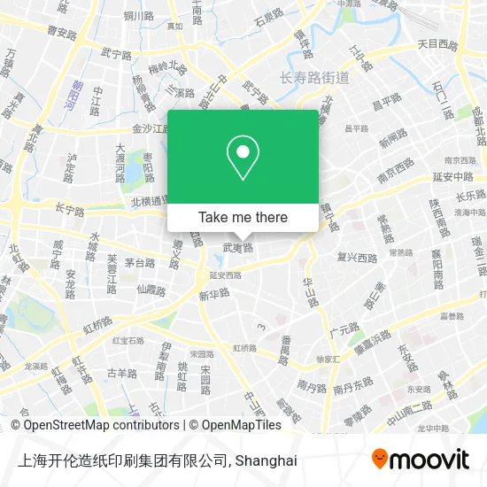 上海开伦造纸印刷集团有限公司 map