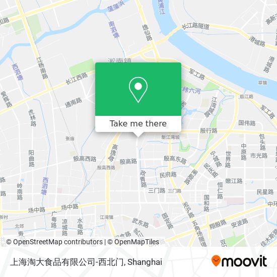 上海淘大食品有限公司-西北门 map