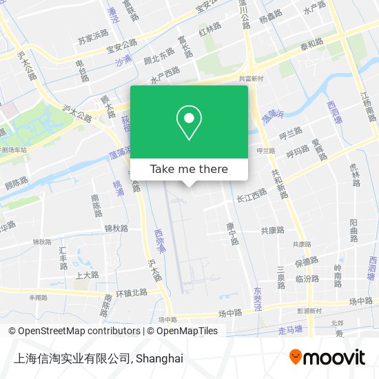 上海信淘实业有限公司 map