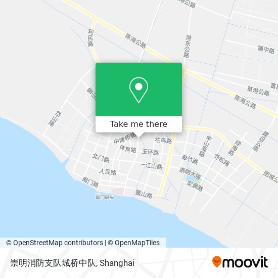 崇明消防支队城桥中队 map