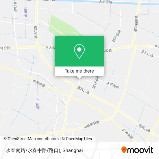 永春南路/永春中路(路口) map