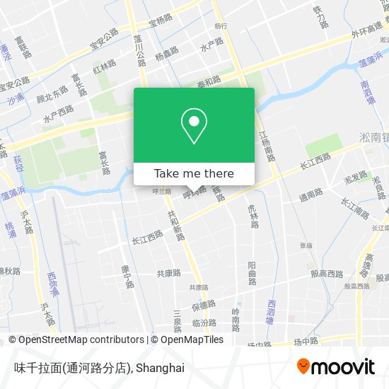 味千拉面(通河路分店) map