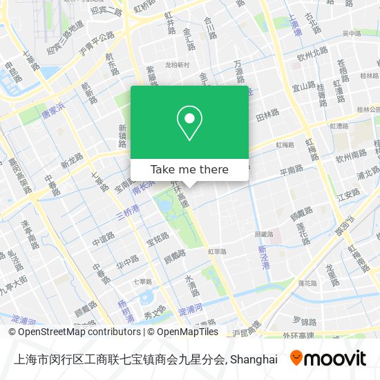 上海市闵行区工商联七宝镇商会九星分会 map