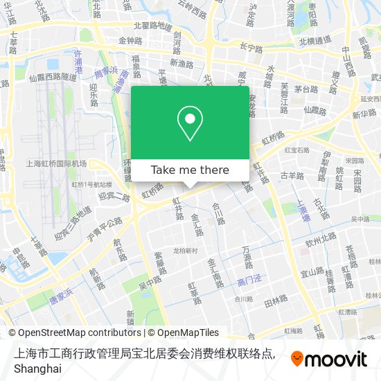 上海市工商行政管理局宝北居委会消费维权联络点 map