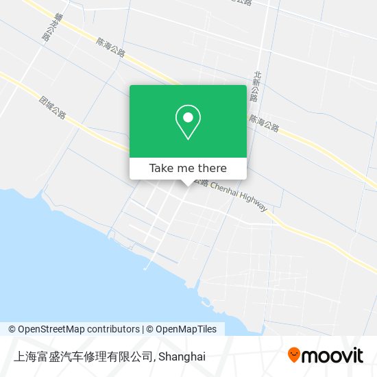 上海富盛汽车修理有限公司 map