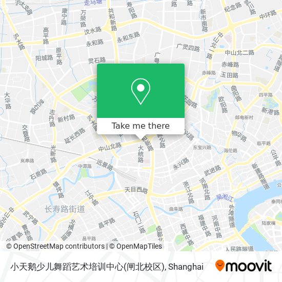 小天鹅少儿舞蹈艺术培训中心(闸北校区) map