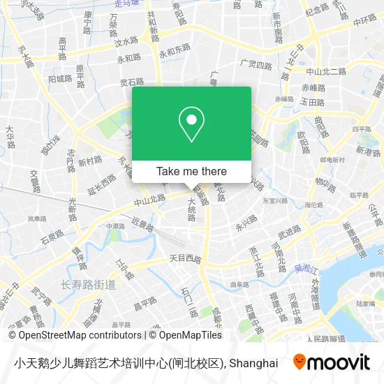 小天鹅少儿舞蹈艺术培训中心(闸北校区) map