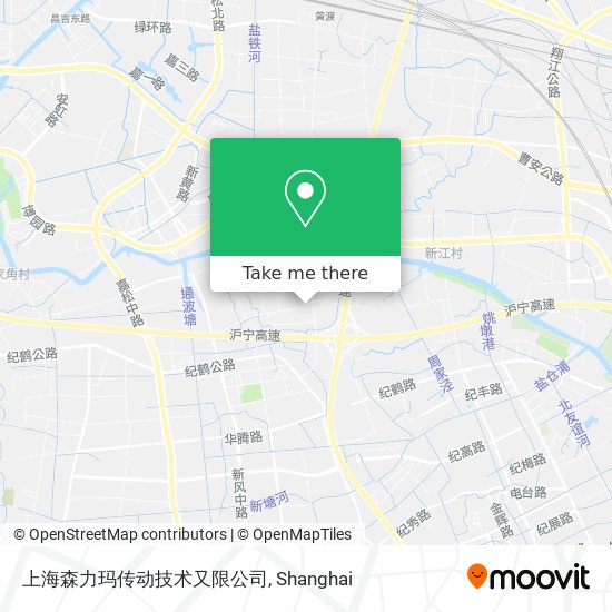 上海森力玛传动技术又限公司 map
