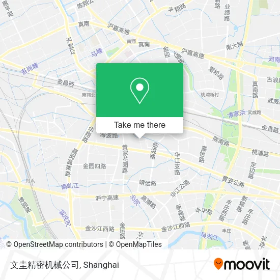 文圭精密机械公司 map