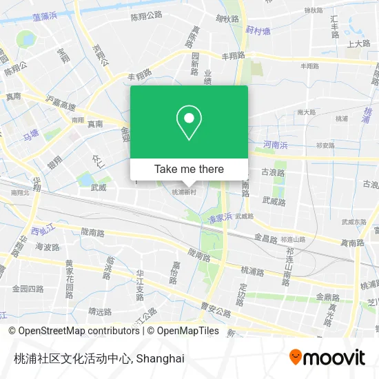 桃浦社区文化活动中心 map