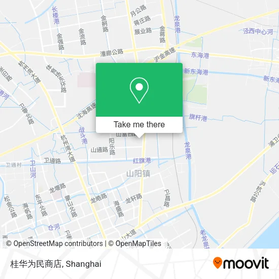 桂华为民商店 map