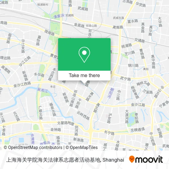 上海海关学院海关法律系志愿者活动基地 map