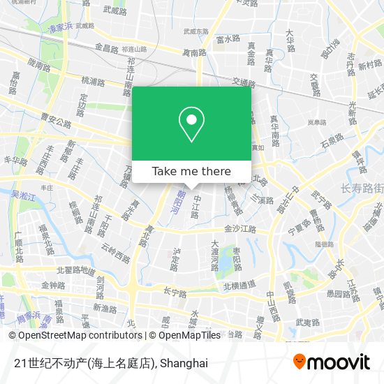 21世纪不动产(海上名庭店) map