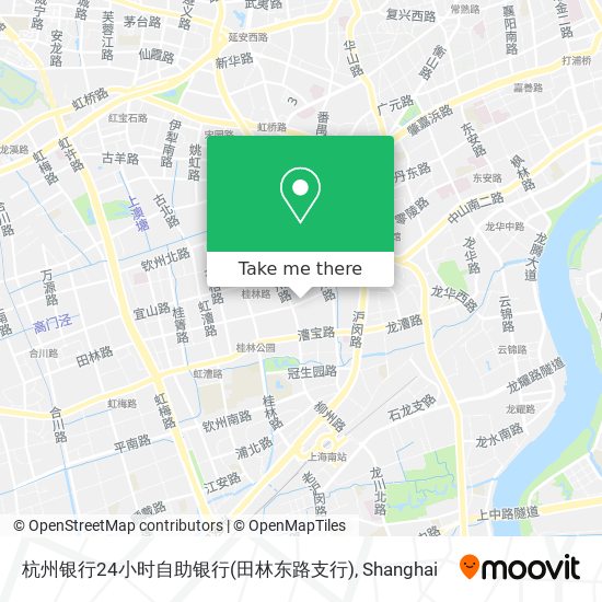 杭州银行24小时自助银行(田林东路支行) map