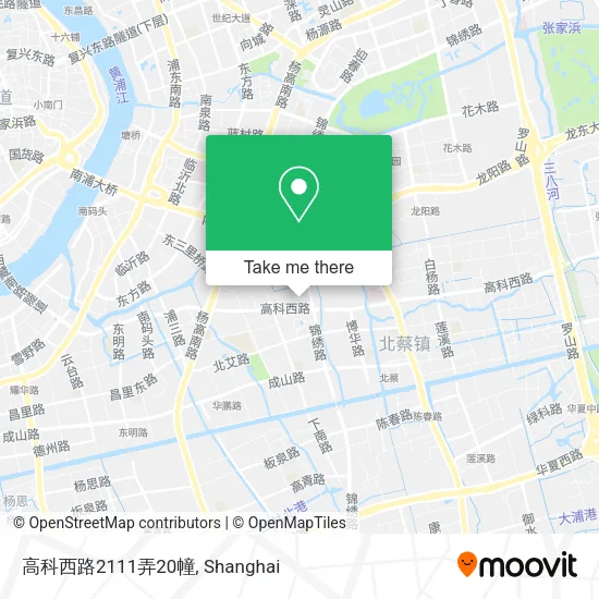 高科西路2111弄20幢 map