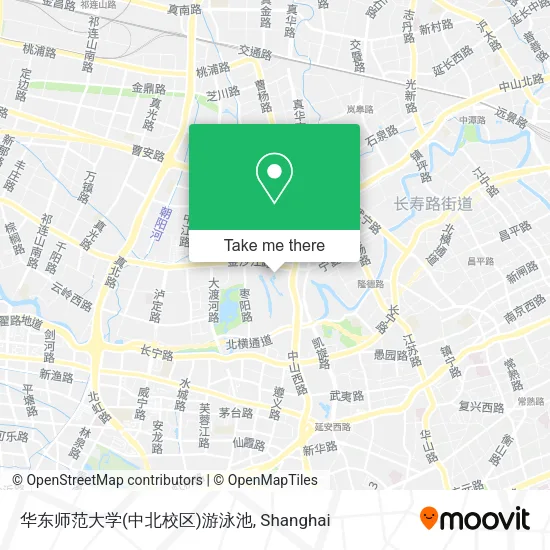华东师范大学(中北校区)游泳池 map