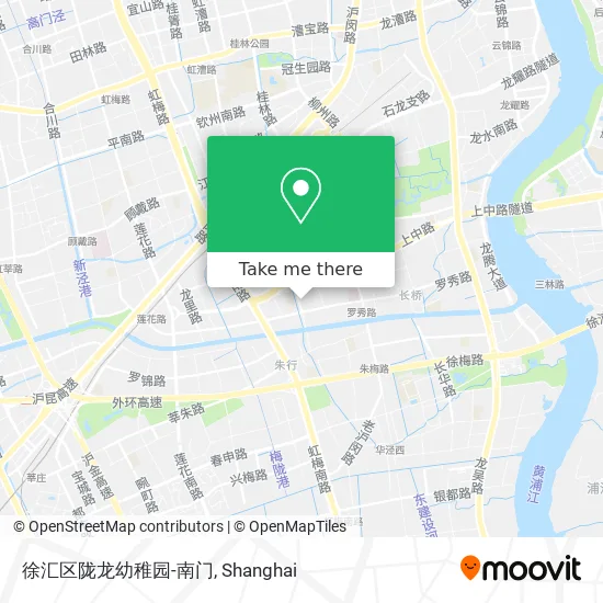 徐汇区陇龙幼稚园-南门 map