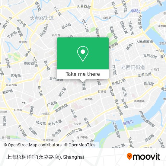 上海梧桐洋宿(永嘉路店) map