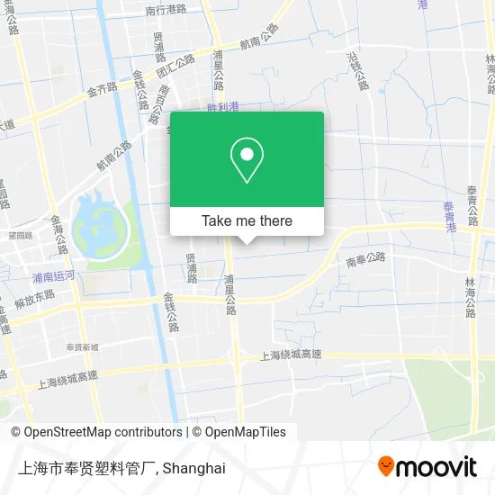 上海市奉贤塑料管厂 map