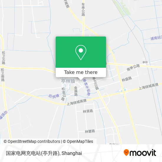 国家电网充电站(亭升路) map