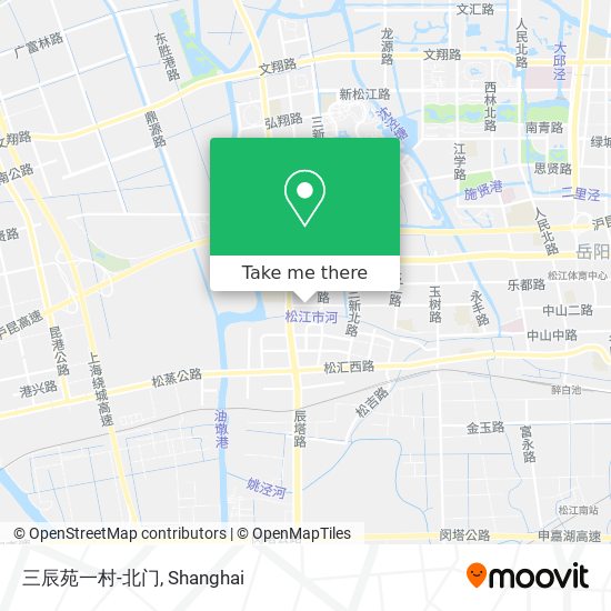 三辰苑一村-北门 map