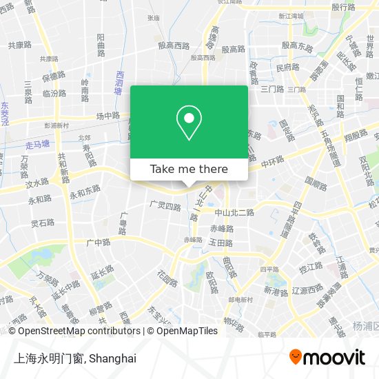 上海永明门窗 map