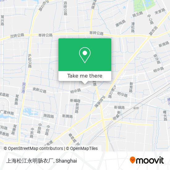 上海松江永明肠衣厂 map