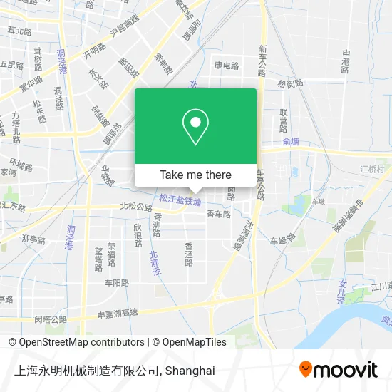 上海永明机械制造有限公司 map