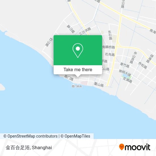 金百合足浴 map