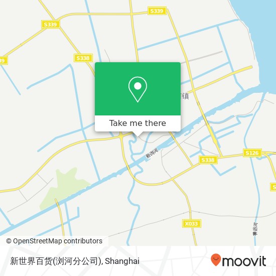 新世界百货(浏河分公司) map