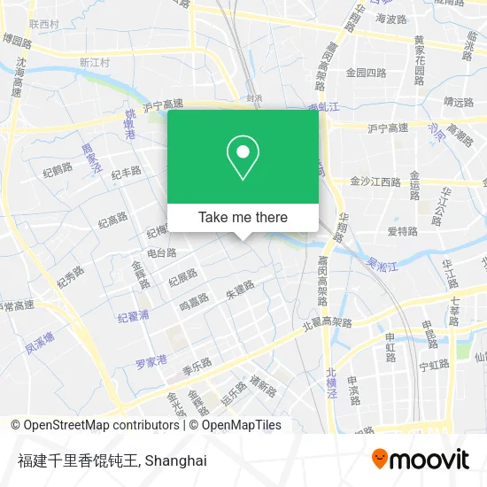 福建千里香馄钝王 map