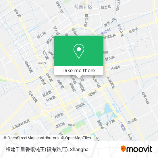 福建千里香馄钝王(福海路店) map