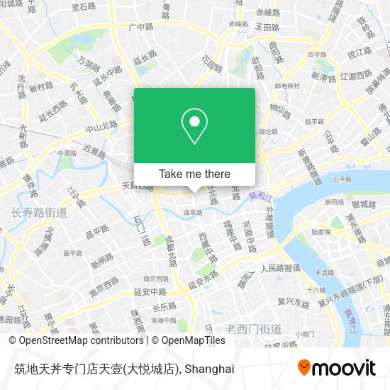 筑地天丼专门店天壹(大悦城店) map