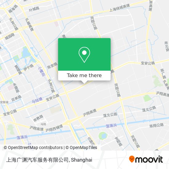 上海广渊汽车服务有限公司 map