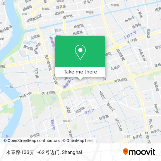 永泰路133弄1-62号边门 map