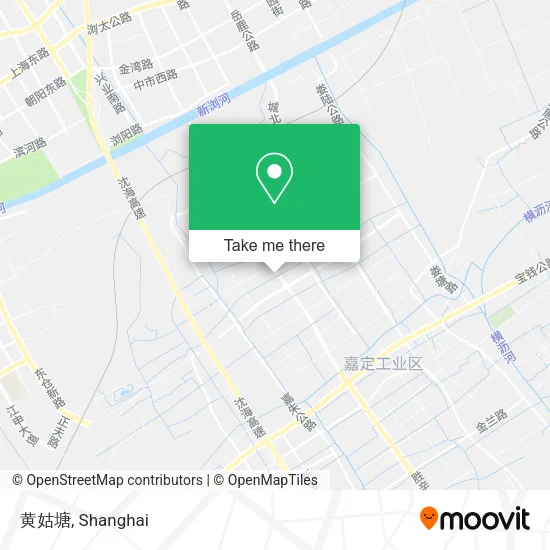 黄姑塘 map