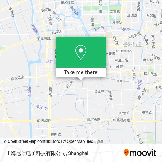 上海尼信电子科技有限公司 map