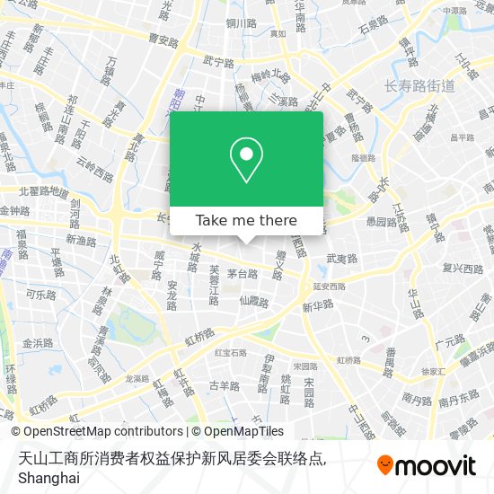 天山工商所消费者权益保护新风居委会联络点 map