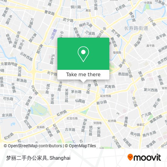 梦丽二手办公家具 map
