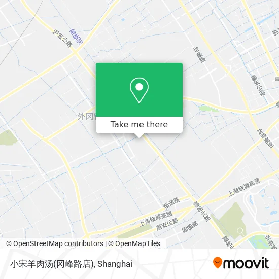 小宋羊肉汤(冈峰路店) map