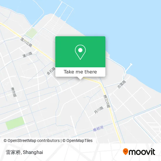 雷家桥 map