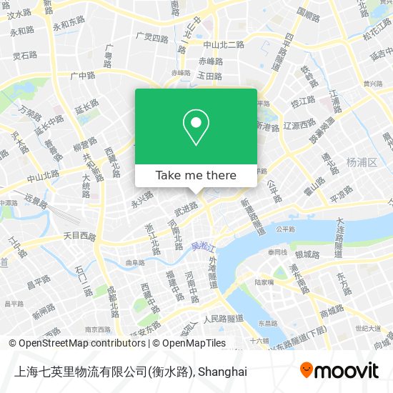 上海七英里物流有限公司(衡水路) map